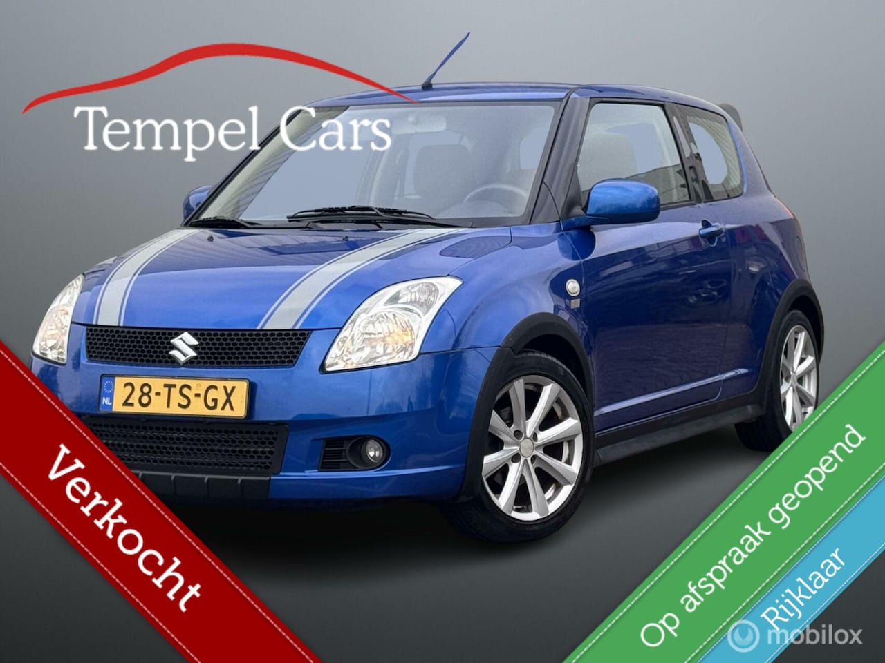 Suzuki Swift - 1.3 Exclusive 1.3 Exclusive, GT pakket, 16 inch velgen, NAP - AutoWereld.nl