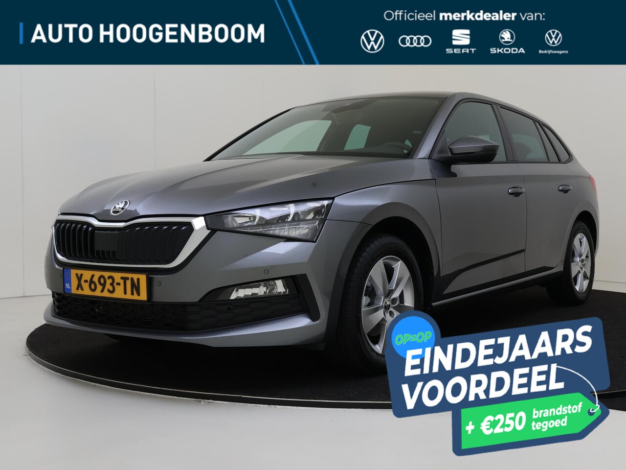 Skoda Scala - 1.0 TSI Sport Business | CarPlay | Parkeersensoren | Climate control | Draadloze telefoonl - AutoWereld.nl