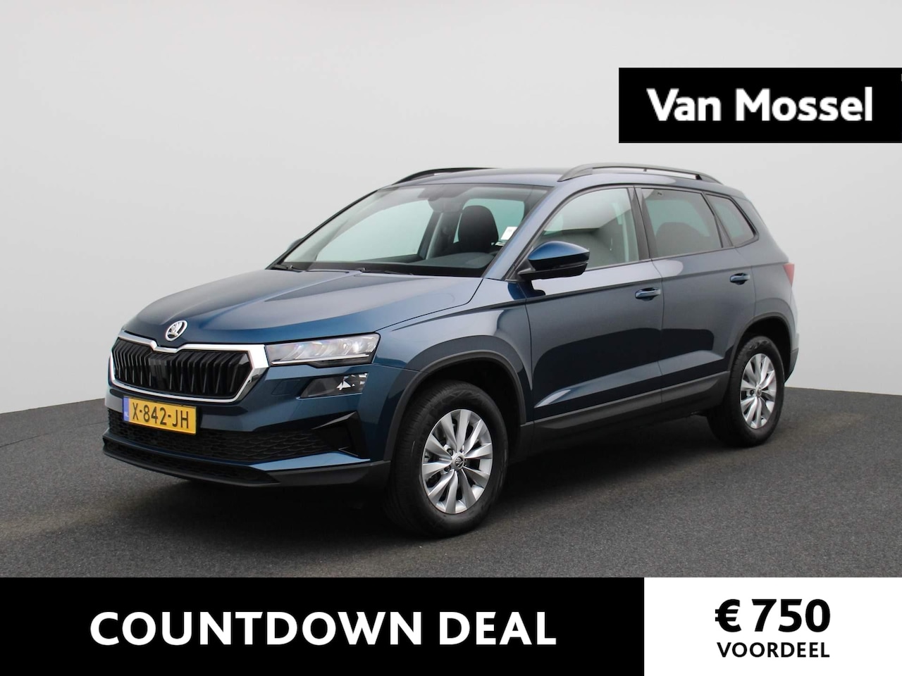 Skoda Karoq - 1.5 TSI ACT Business Edition 150 PK | Automaat | LED Koplampen | Navigatie | Apple Carplay - AutoWereld.nl