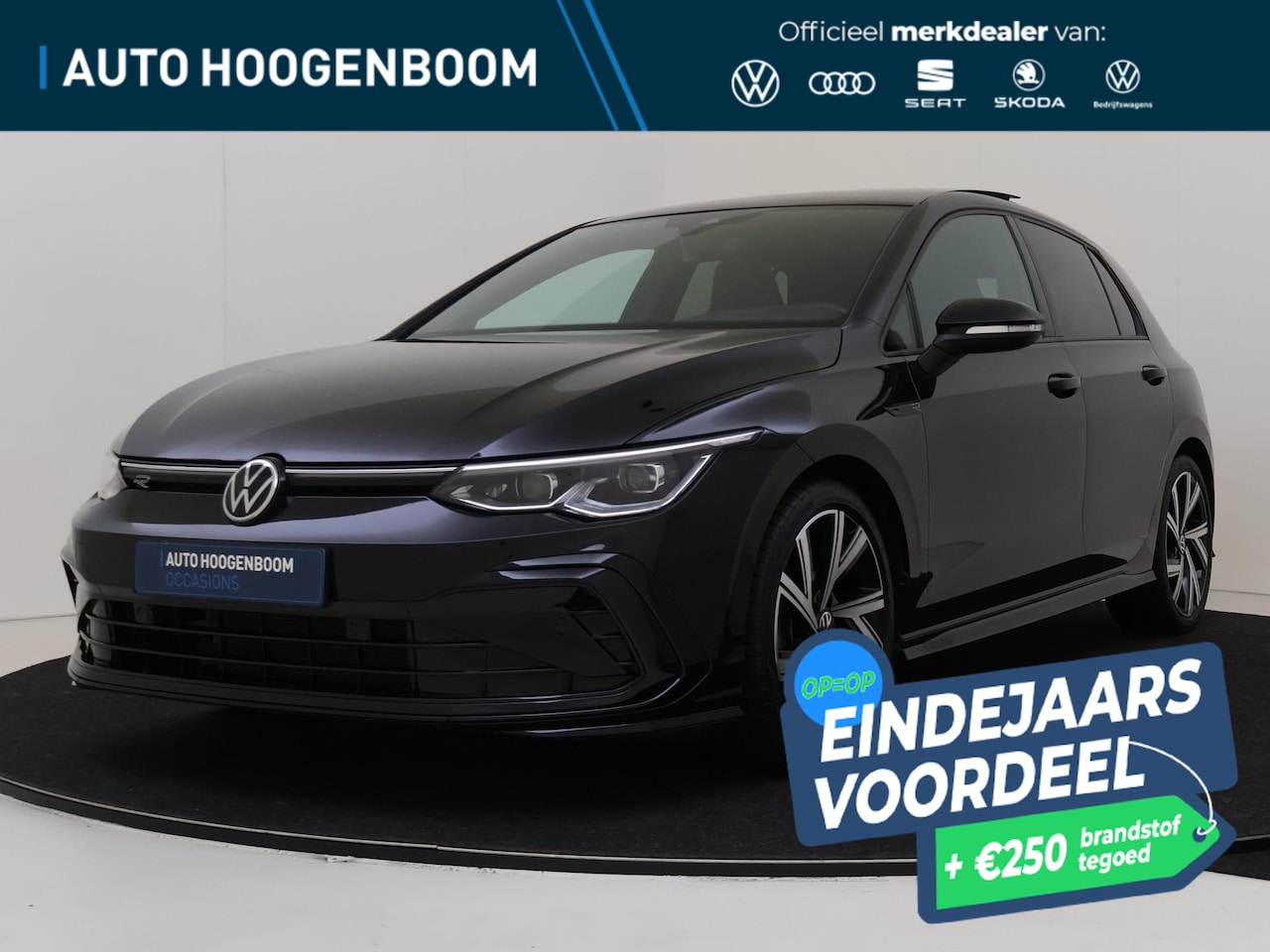 Volkswagen Golf - 1.5 eTSI R-Line Business | Panoramadak | Harman/Kardon | Head-up display | Trekhaak | Stoe - AutoWereld.nl