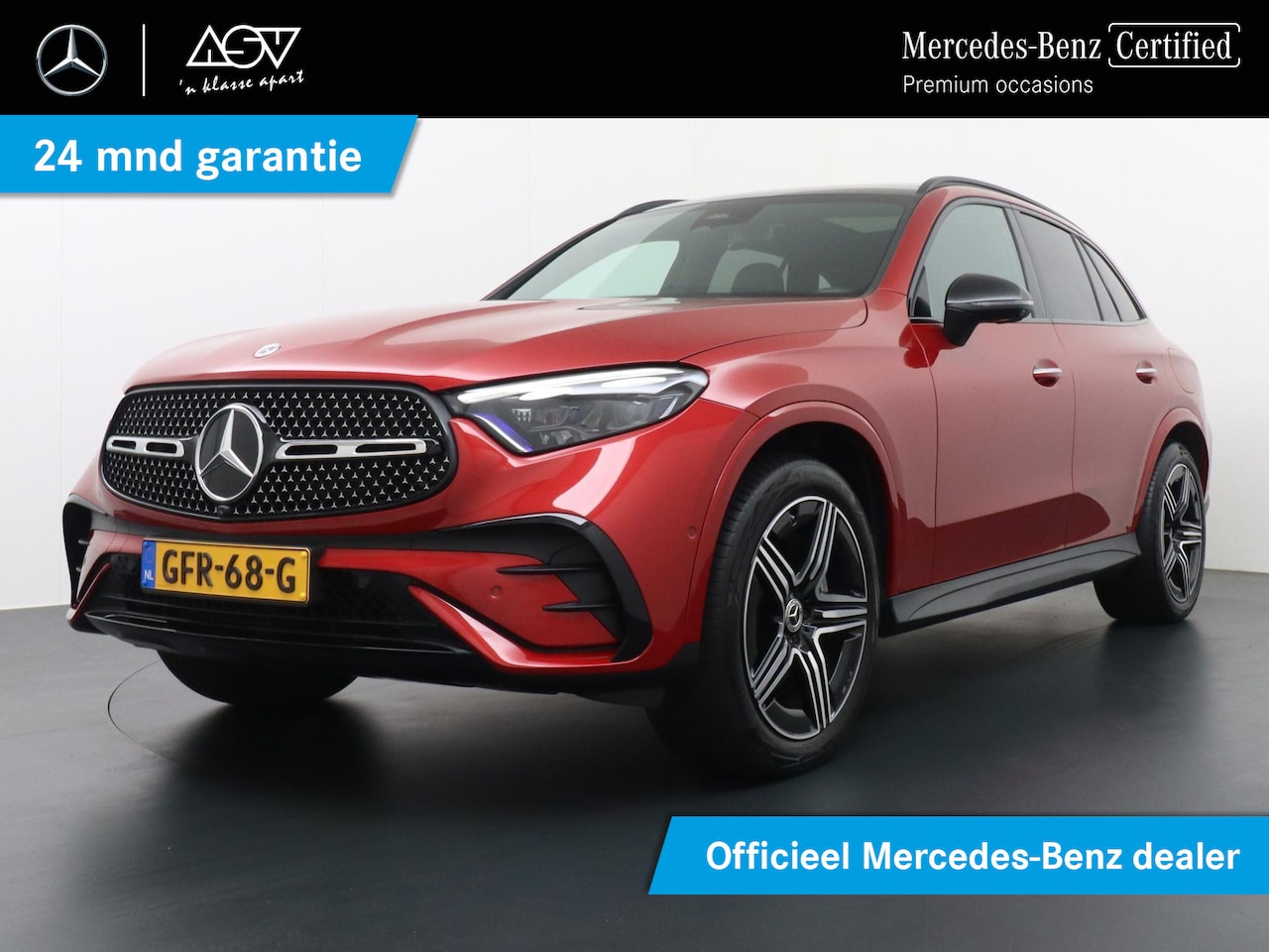 Mercedes-Benz GLC-klasse - 300e 4MATIC AMG Line Luchtvering, Panoramadak, wegklapbare trekhaak, Nightpakket - AutoWereld.nl