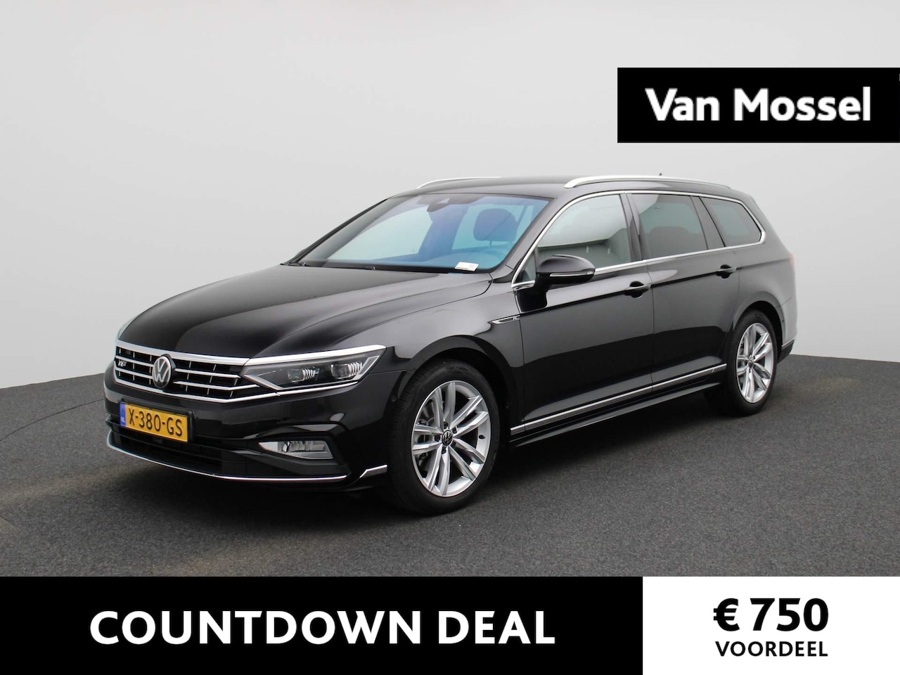 Volkswagen Passat Variant - 1.5 TSI R-Line Business + | Groot Navigatie | Stoelverwarming | Airco | Parkeersensoren Vo - AutoWereld.nl