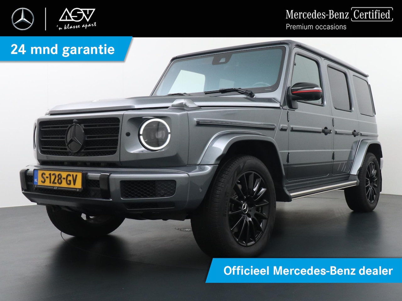 Mercedes-Benz G-klasse - 400 d | Schuif - Kanteldak | Burmester Surround System | Sfeerverlichting | Trekhaak | Mem - AutoWereld.nl