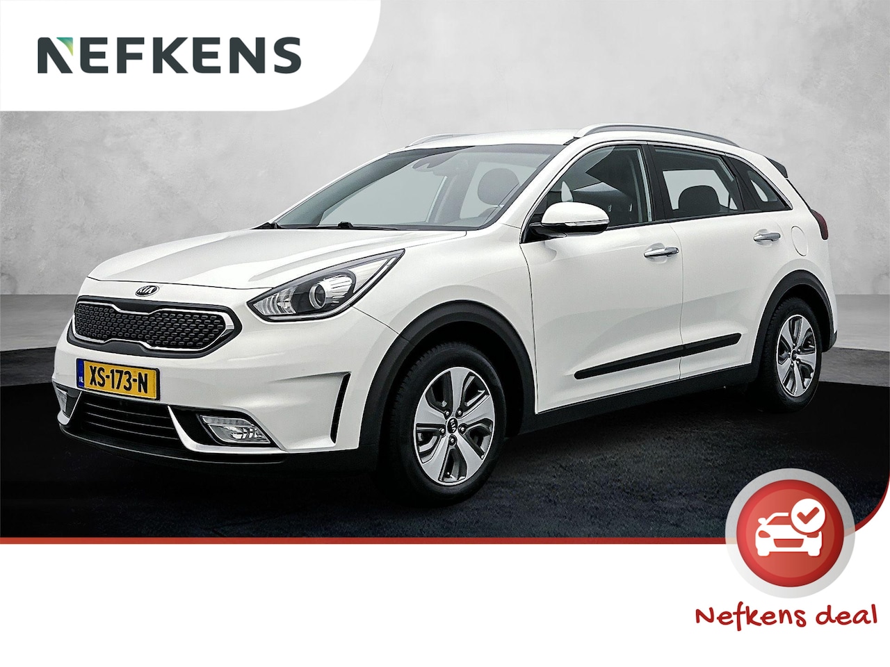 Kia Niro - SUV DynamicLine Hybrid 141 pk Automaat | Navigatie | Achteruitrijcamera | Parkeersensoren - AutoWereld.nl