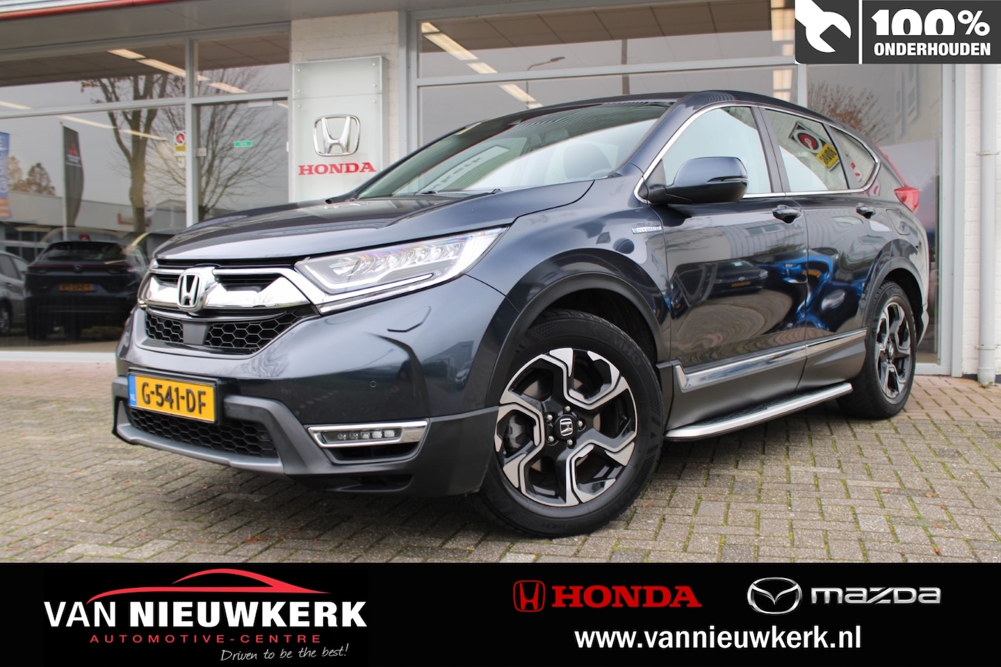 Honda CR-V - 2.0 HYBRID 184pk 2WD AUTOMAAT ELEGANCE APPLE CARPLAY KEYLESS ENTRY&START STOELVERW. NAVI S - AutoWereld.nl