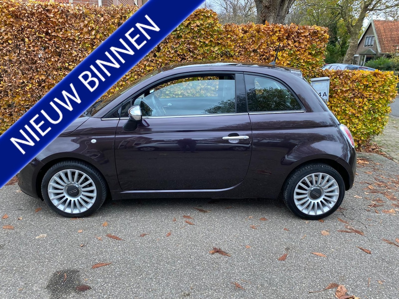 Fiat 500 - Automaat 0.9 TwinAir 85 pk Lounge Airco Blue and Me !! - AutoWereld.nl