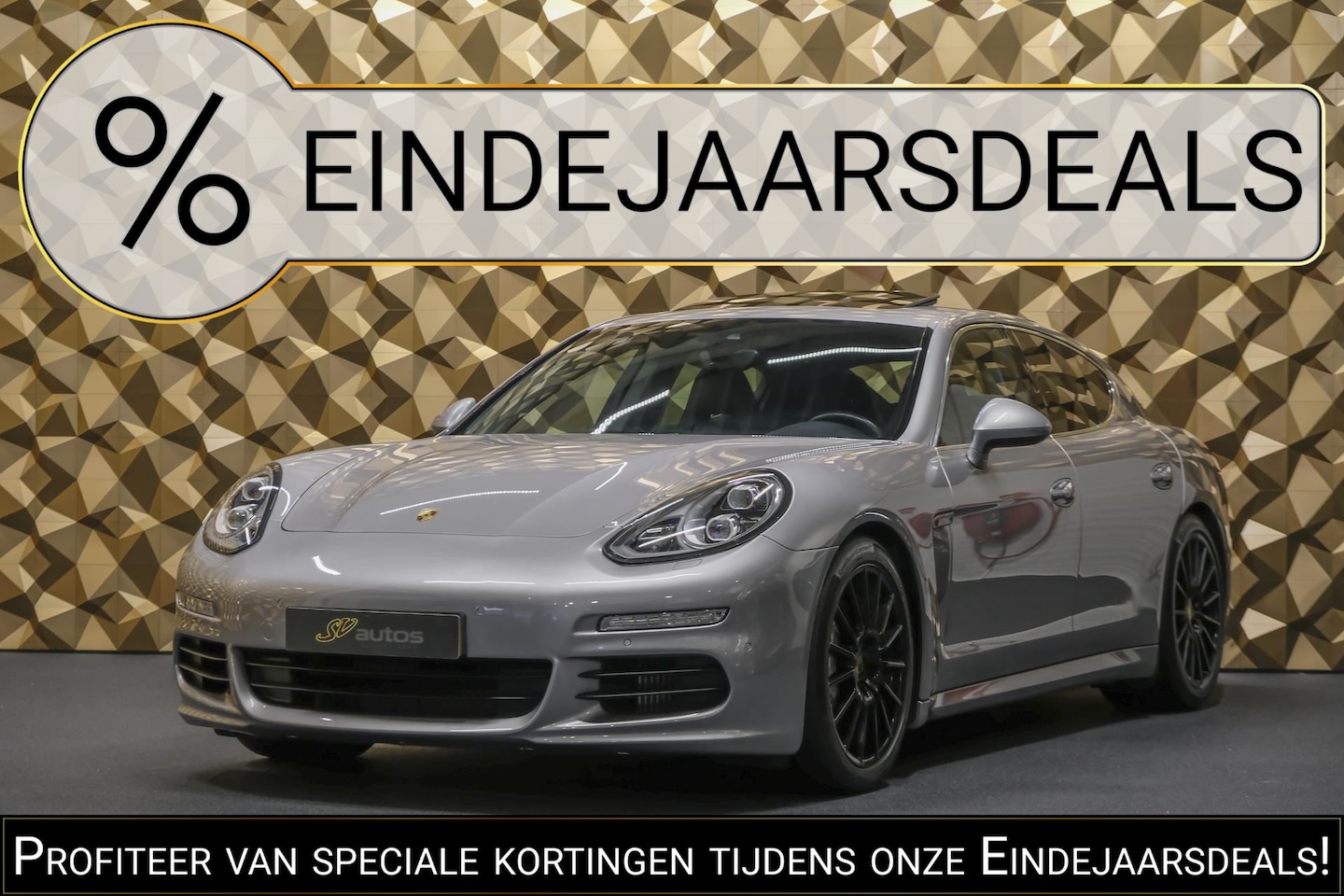 Porsche Panamera - 3.0 S 421pk Facelift Schuifdak Stoelkoeling Luchtvering Bose LED lampen 20" LMV Navigatie - AutoWereld.nl