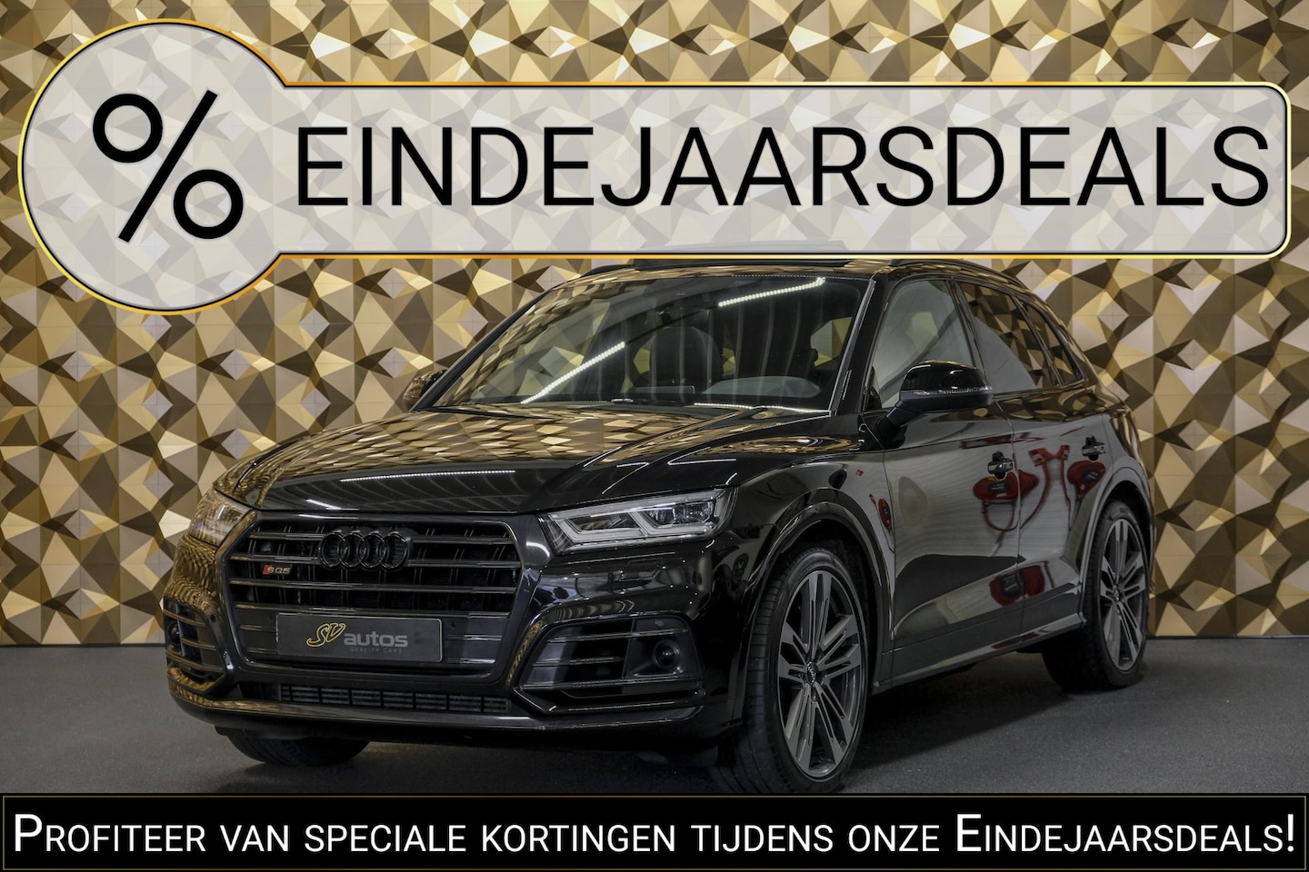 Audi SQ5 - 3.0 TDI 347pk Quattro Panoramadak *BTW incl.* Bang&Olufsen Luchtvering Virtual cockpit 21" - AutoWereld.nl