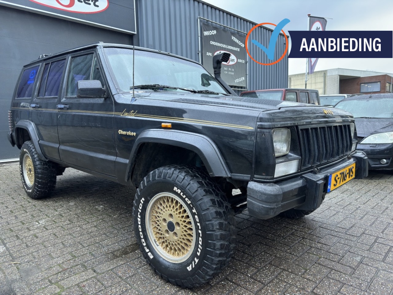 Jeep Cherokee - 4.0 Limited 4x4 Automaat/Leer/Airco. - AutoWereld.nl