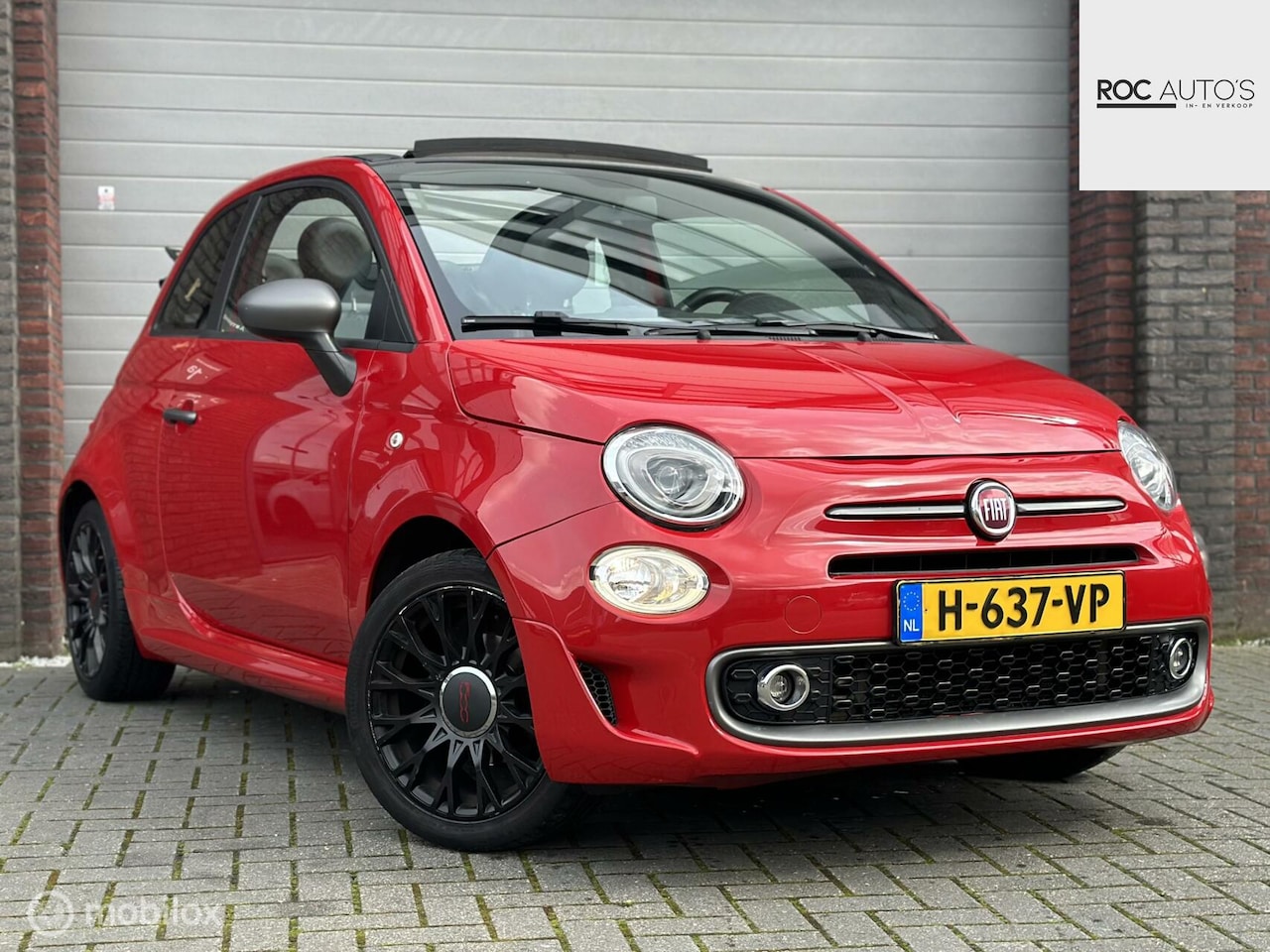 Fiat 500 - 1.2 S Cabrio | Navi | U-Connect | Parkeersensoren - AutoWereld.nl