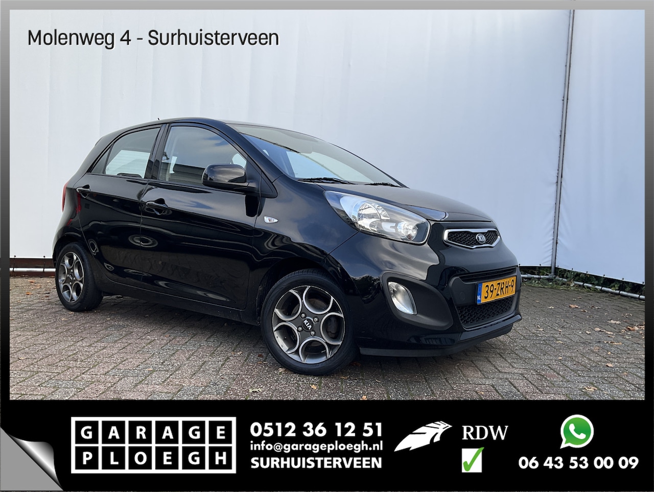 Kia Picanto - 1.0 CVVT Comfort Pack Airco 5-deurs Voll.onderhouden Zuinig! - AutoWereld.nl