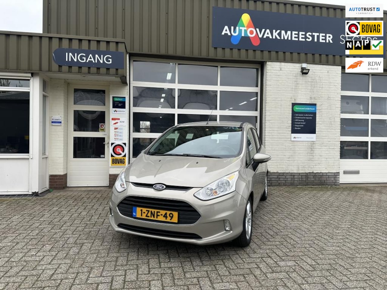 Ford B-Max - 1.0 EcoBoost Style|Trekhaak|Goed onderhouden|NAP| - AutoWereld.nl