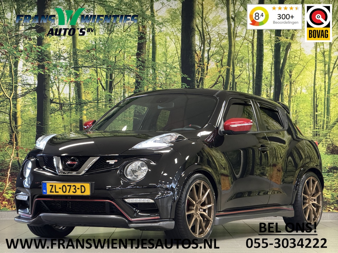 Nissan Juke - 1.6 DIG-T All Mode Nismo RS | 214 PK! | 19'' Concaver | Recaro Stoelen | Cruise Control | - AutoWereld.nl