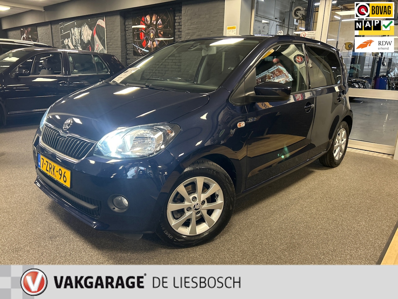 Skoda Citigo - 1.0 Greentech Edition 1.0 Greentech Edition,navi,cruisec,airco,lm velge,boeken,orig ned - AutoWereld.nl