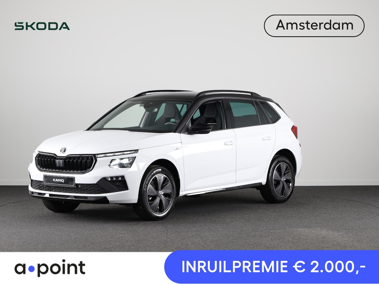 Skoda Kamiq - Monte Carlo 1.0 TSI 115pk DSG-7 | Zwart dak | Dode hoek sensoren | Adaptive Cruise Control - AutoWereld.nl