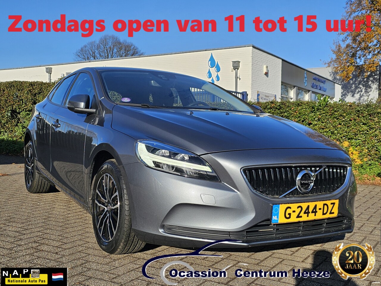 Volvo V40 - 1.5 T2 Polar+ AUT! 1e Eig! Navi! Lm Velgen! Apk 9-2025! HerfstShow! - AutoWereld.nl