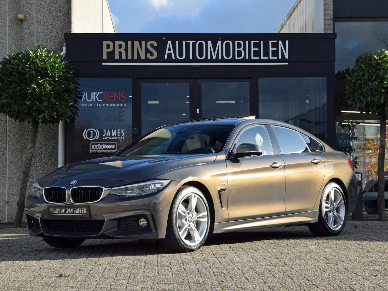 BMW 4-serie Gran Coupé - 440i M-Sport|Champagne Quartz|Headup|Keyless - AutoWereld.nl