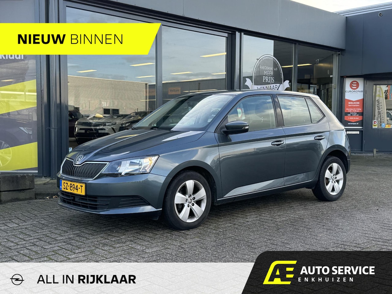 Skoda Fabia - 1.0 Style Business Leuke budget auto | incl. apk | Airco | Bluetooth | LMV | Trekhaak | de - AutoWereld.nl