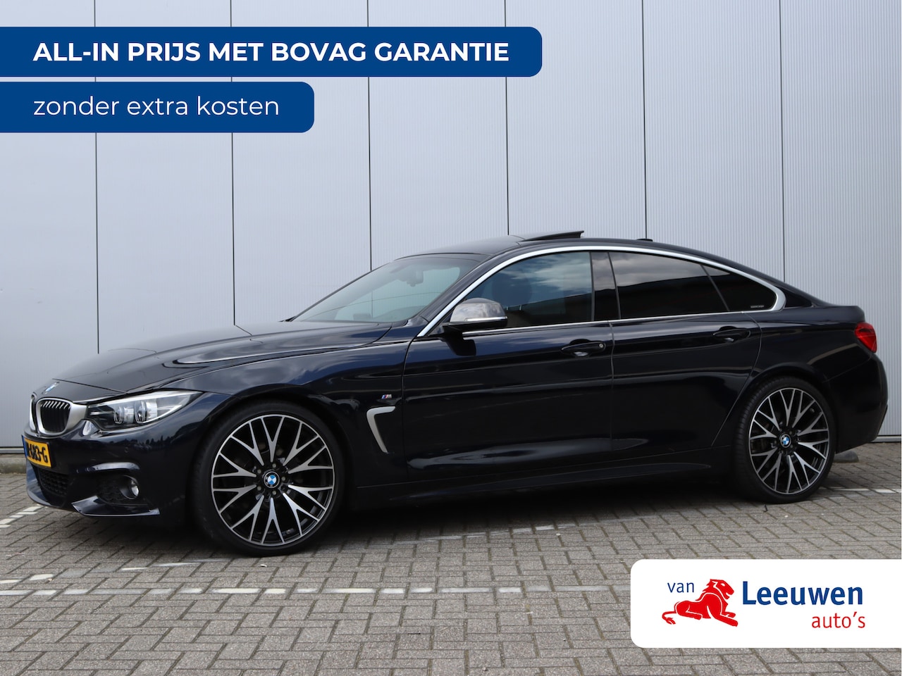 BMW 4-serie Gran Coupé - 420i High Executive | M-sport | Leder | Schuif/kanteldak | Org. Nederlands - AutoWereld.nl