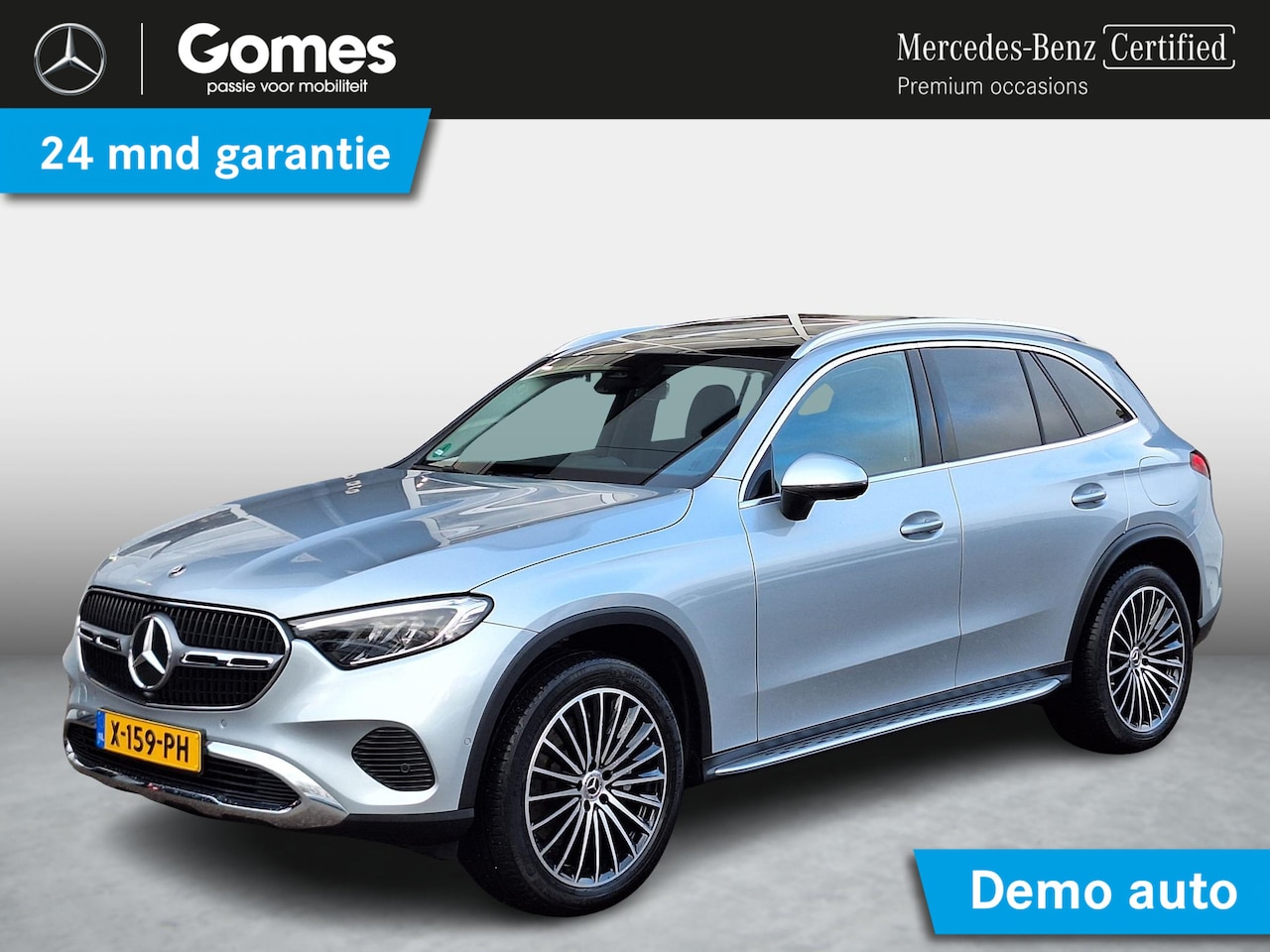 Mercedes-Benz GLC-klasse - 300e 4MATIC Luxury Line | Panoramadak | Trekhaak | Achteruitrijcamera | Elektrische achter - AutoWereld.nl