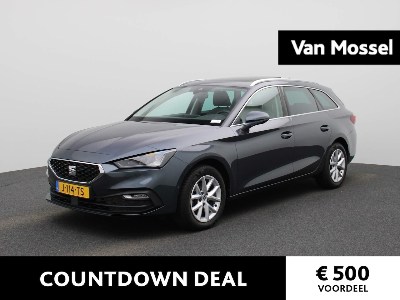 Seat Leon Sportstourer - 1.5 TSI Style Launch Edition | PANORAMADAK | CAMERA | NAVIGATIE | KEYLESS | PARKEERSENSORE - AutoWereld.nl