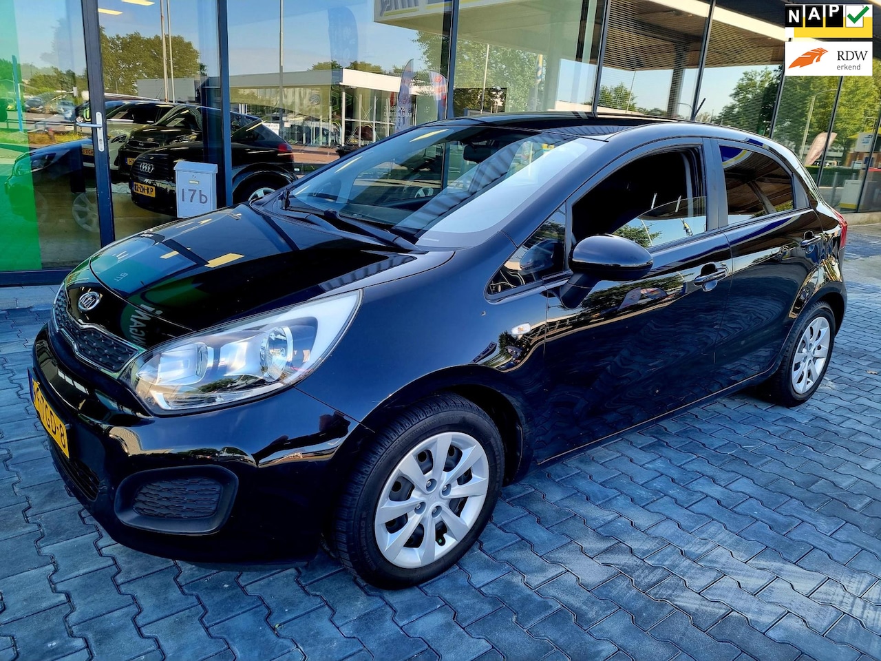 Kia Rio - 1.2 CVVT Comfort Pack BJ012 5DEURS AIRCO NAVI - AutoWereld.nl