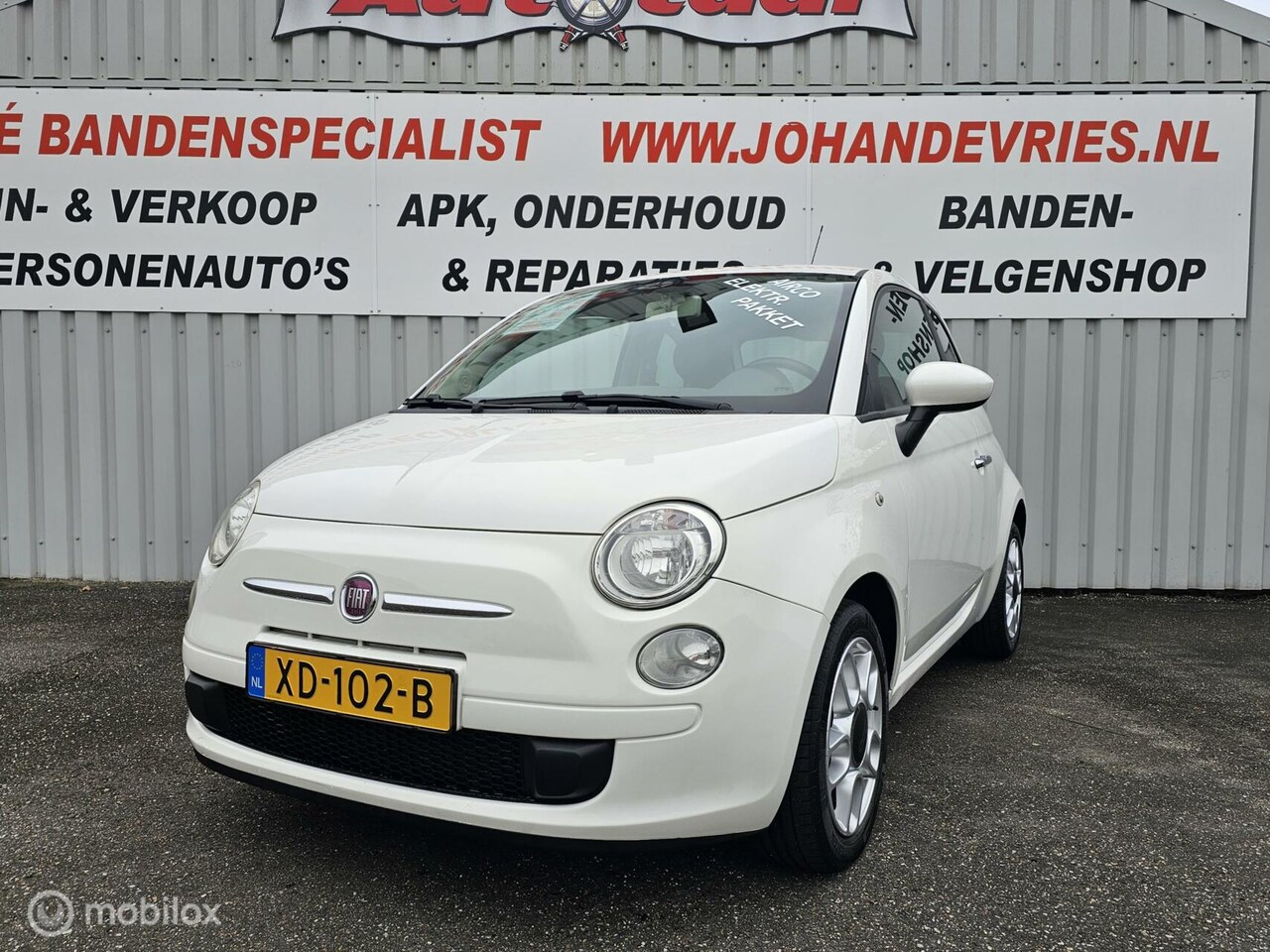 Fiat 500 - 1.2 Lounge I Airco I Elektr.-pakket I NAP ! - AutoWereld.nl