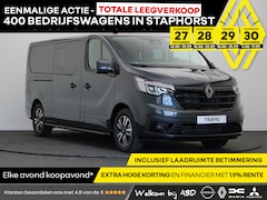 Renault Trafic - 2.0 Blue dCi EDC 170pk T29 L2H1 Extra DC | Anniversary | Sidebars | Zwarte logo's | Glassl