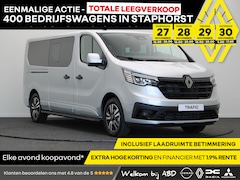 Renault Trafic - 2.0 dCi EDC 170pk T29 L2H1 Extra DC | Anniversary | Sidebars | Zwarte logo's | Glasslook |