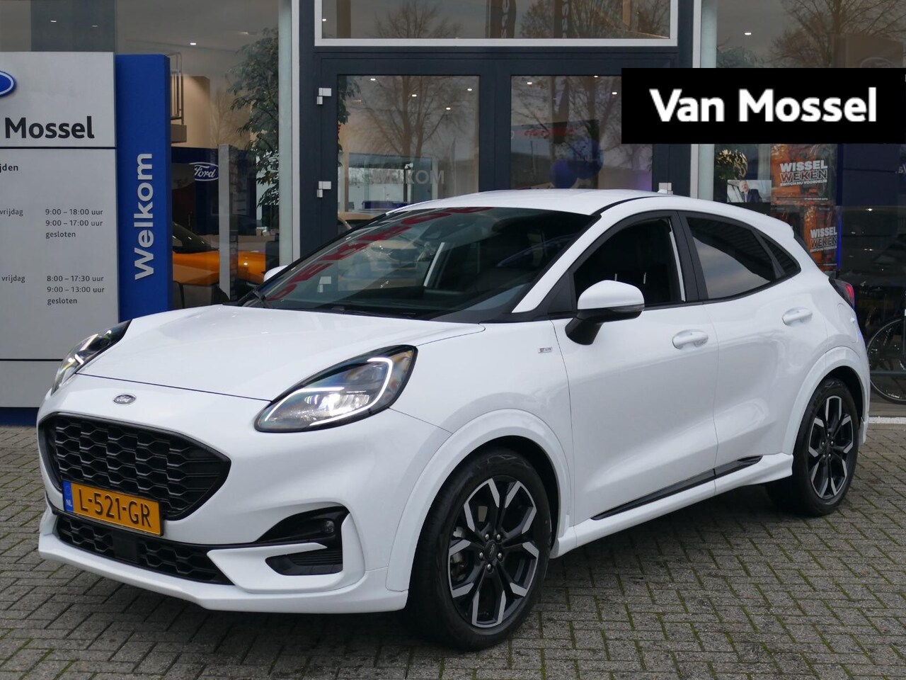 Ford Puma - 1.0 EcoBoost Hybrid ST-Line X | PARKEERSENSOREN | CAMERA | WINTERPACK | FROZEN WHITE | - AutoWereld.nl