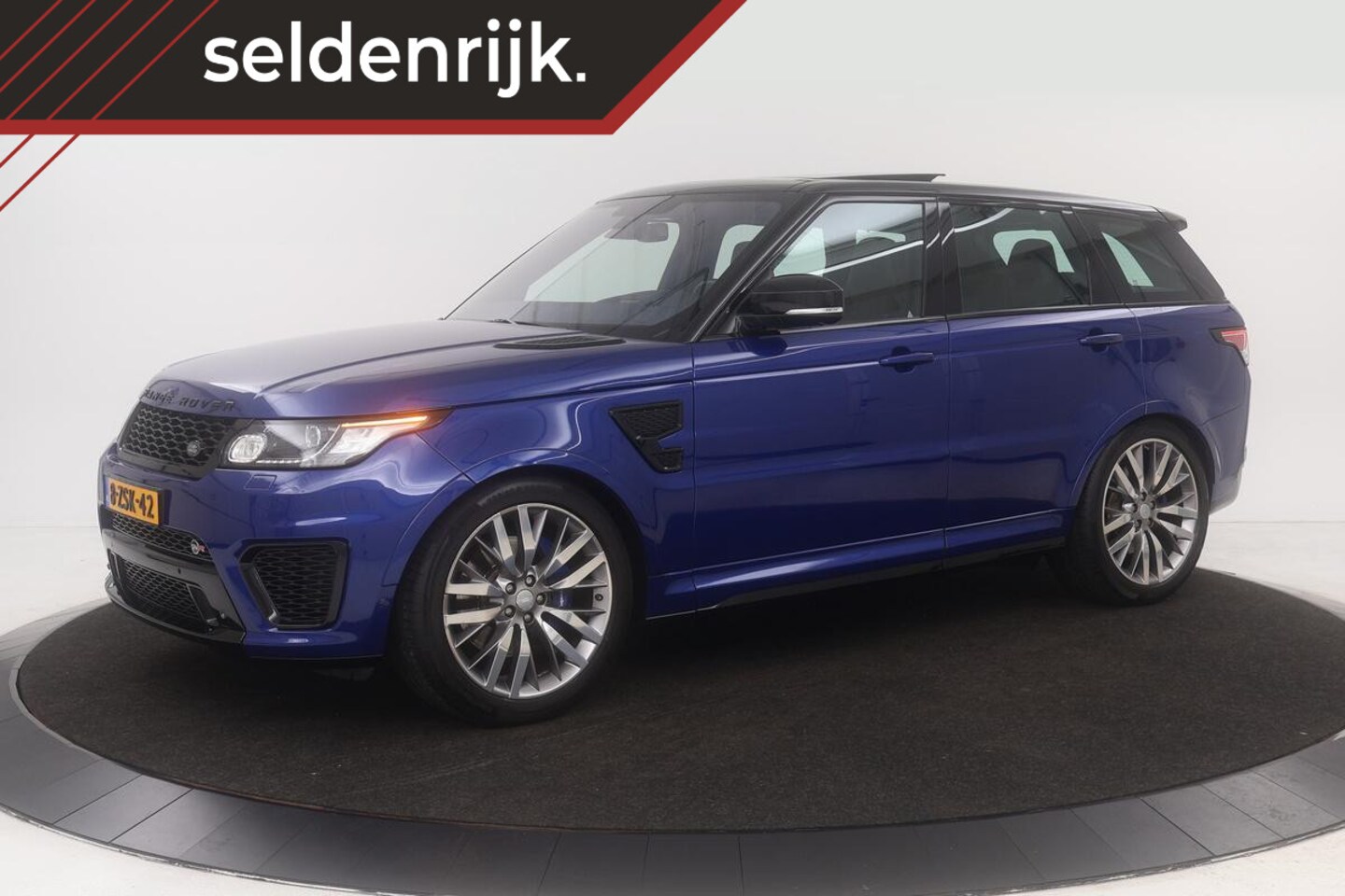 Land Rover Range Rover Sport - 5.0 V8 Supercharged SVR | Origineel NL | Panoramadak | Carbon | Adaptive Cruise | Trekhaak - AutoWereld.nl