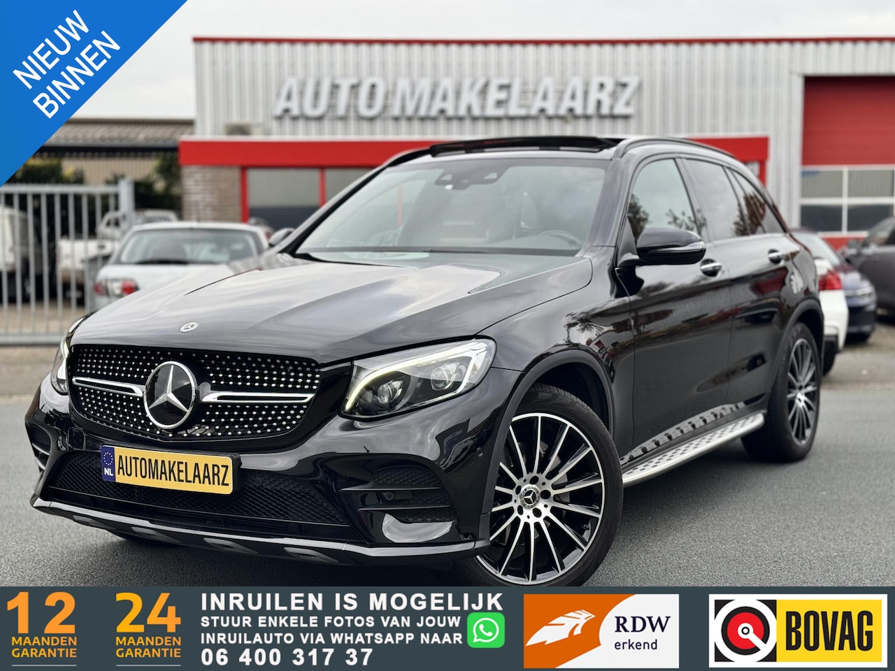 Mercedes-Benz GLC-klasse - 300 4MATIC AMG PANO CARPLAY TOP STAAT - AutoWereld.nl