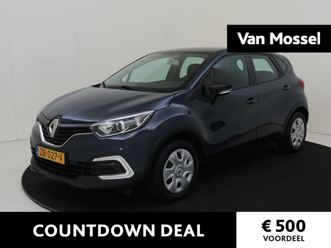 Renault Captur - 0.9 TCe Life | Trekhaak | Airco | Cruise Control | Radio | DAB - AutoWereld.nl