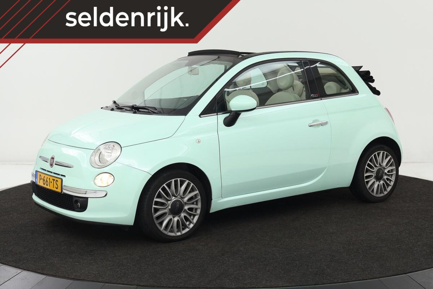 Fiat 500 C - 0.9 TwinAir Turbo | Vouwdak | Climate control | PDC | Radio | Mistlampen - AutoWereld.nl