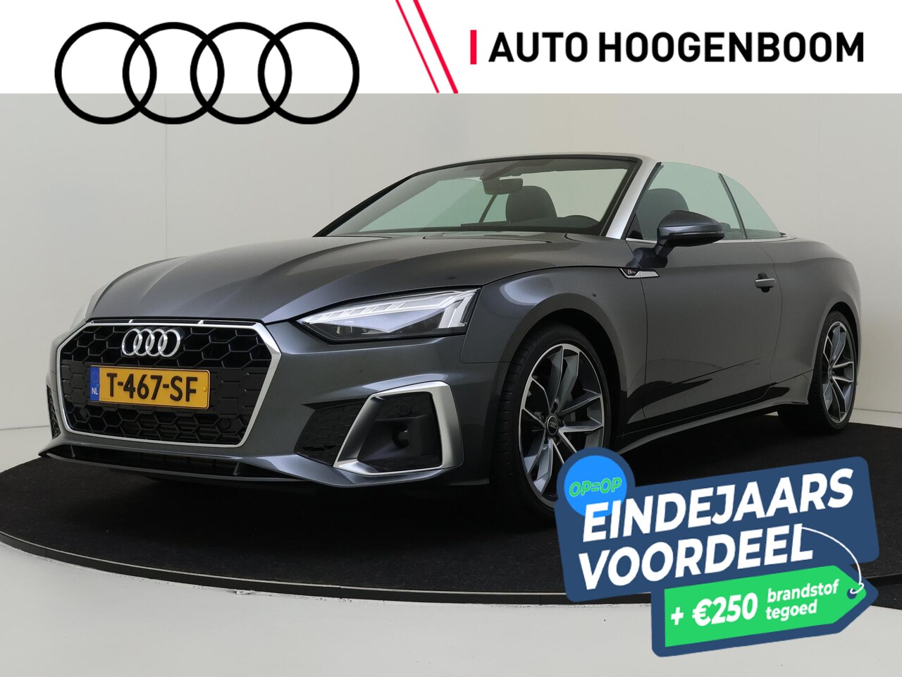 Audi A5 Cabriolet - 40 TFSI S edition |  Bang & Olufsen | Stoel- en nekverwarming | Achteruitrijcamera | Keyle - AutoWereld.nl