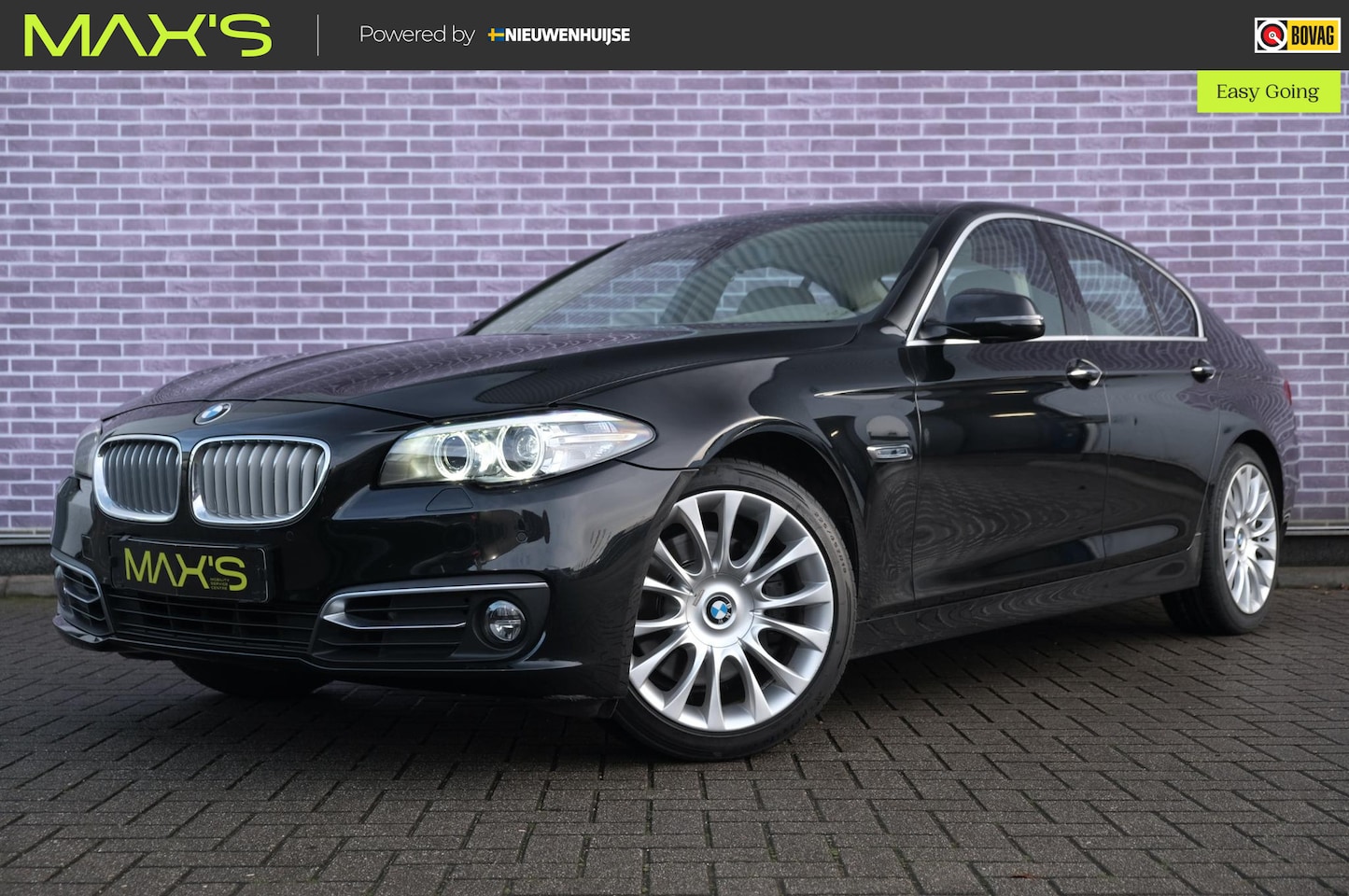 BMW 5-serie - 530d High Executive | Sportstuur |  Stoelverwarming | Dealer Onderhouden | Leer | Navigati - AutoWereld.nl