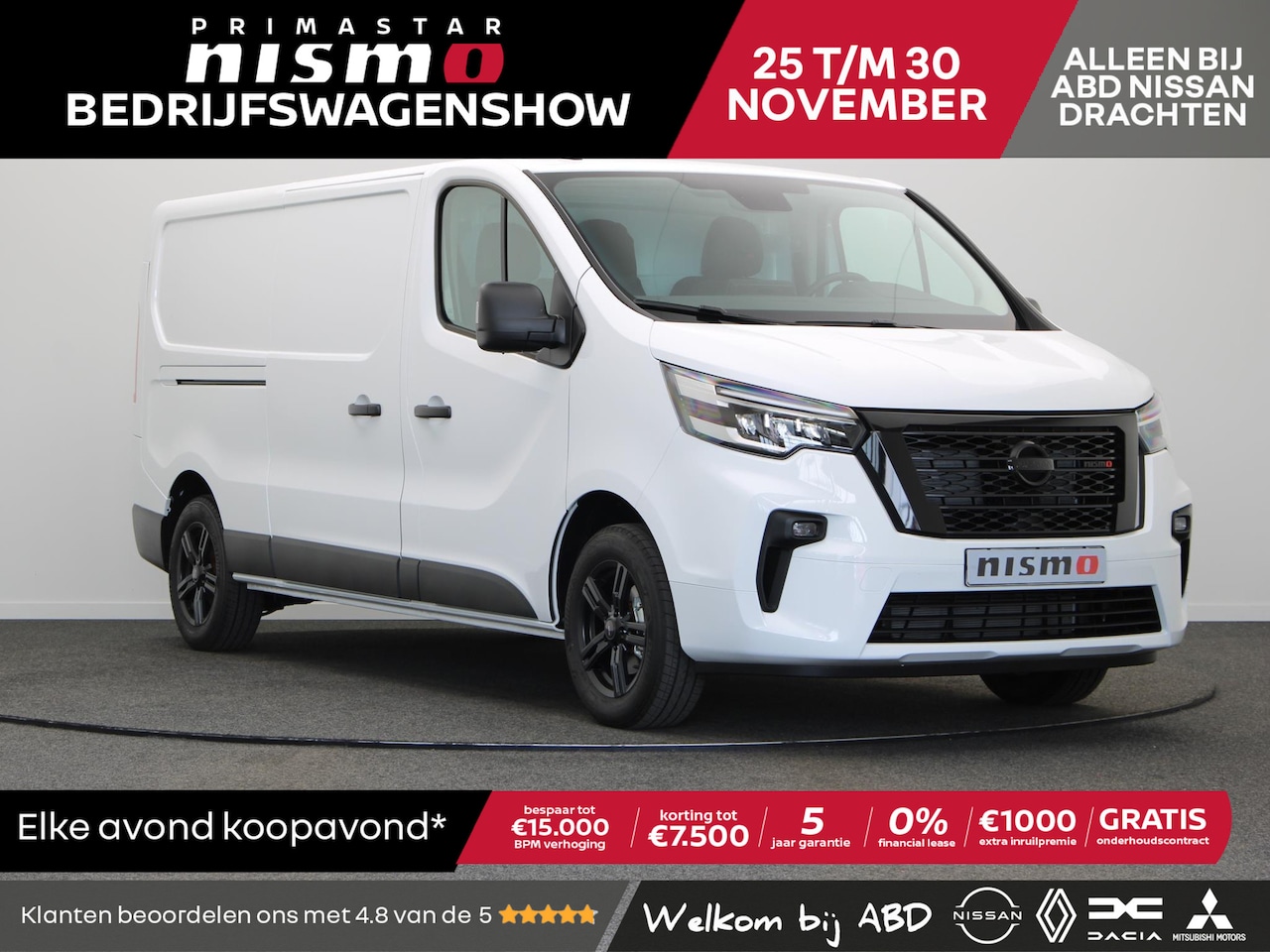 Nissan Primastar - 2.0 dCi 130pk L2H1 Nismo - AutoWereld.nl