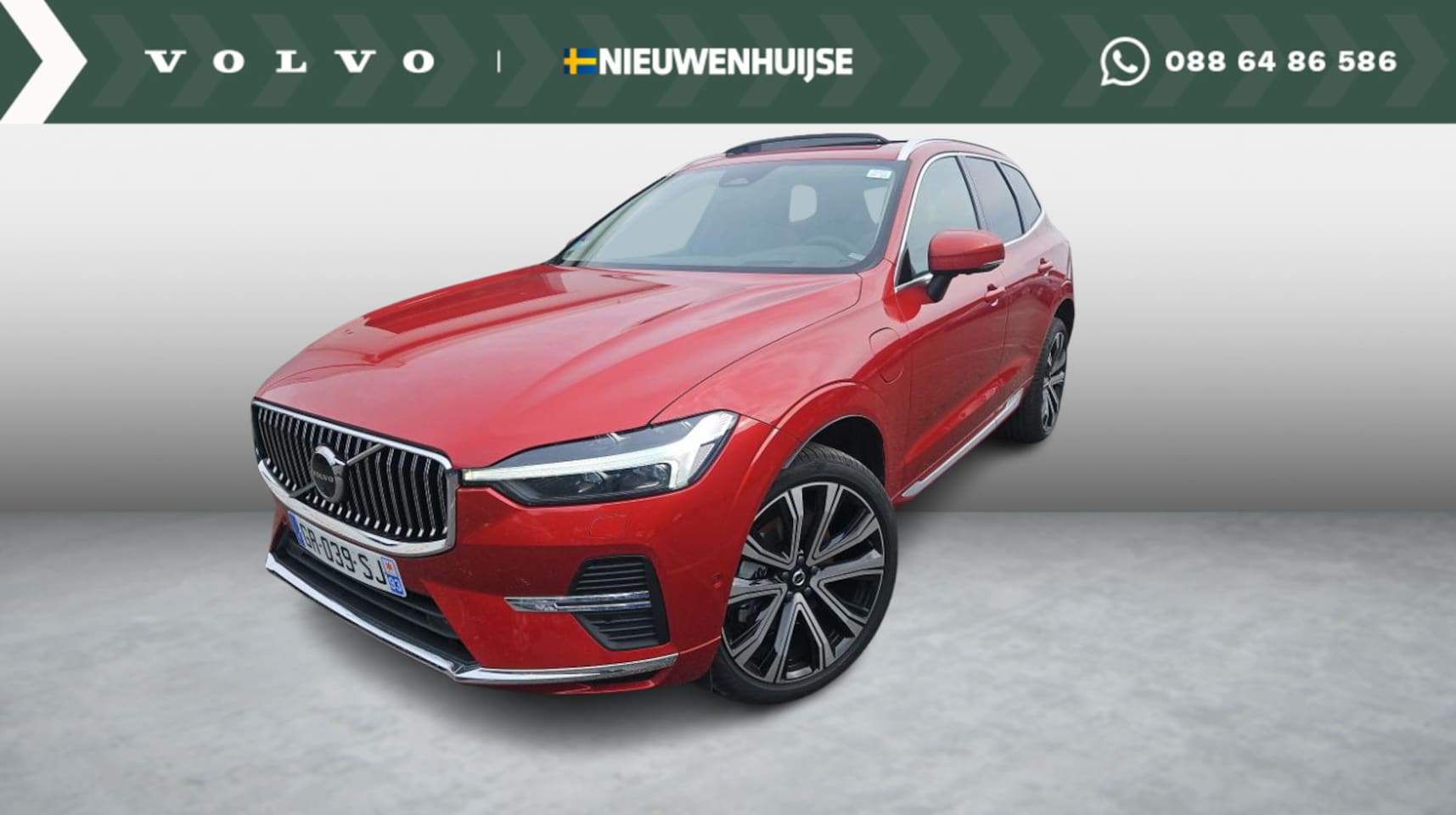 Volvo XC60 - 2.0 Recharge T8 AWD Ultimate Bright | Luchtvering | 360° Camera | Massage | Stoel koeling - AutoWereld.nl