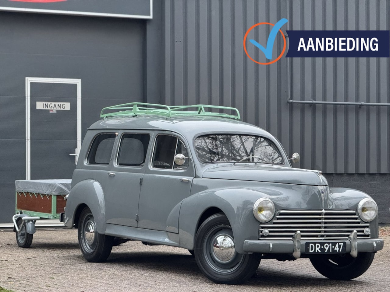 Peugeot 203 - U6 COMMERCIAL/Oldtimer/Zeldzaam. - AutoWereld.nl