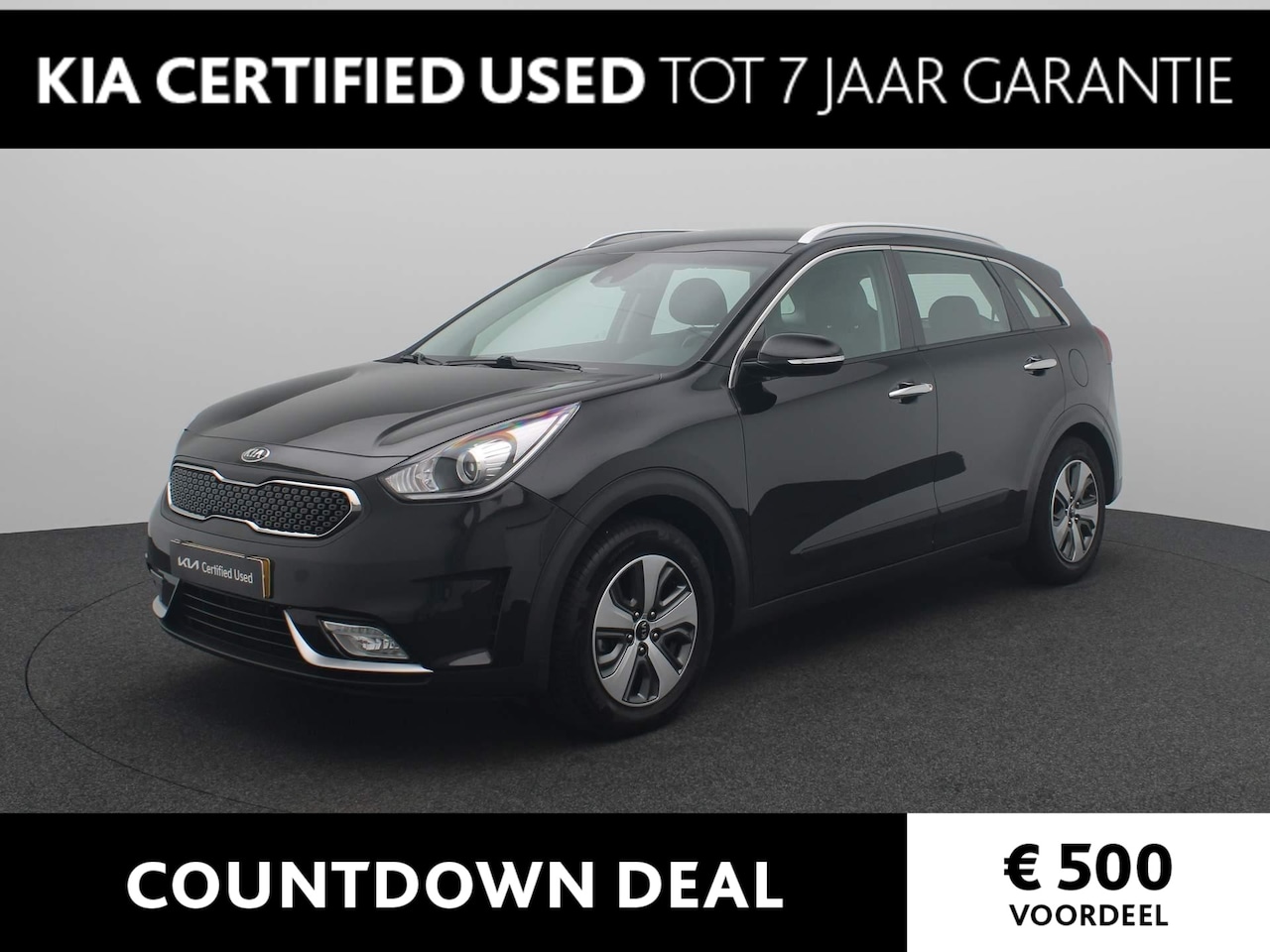 Kia Niro - 1.6 GDi Hybrid DynamicLine | Trekhaak |  Airco | Navigatie | - AutoWereld.nl