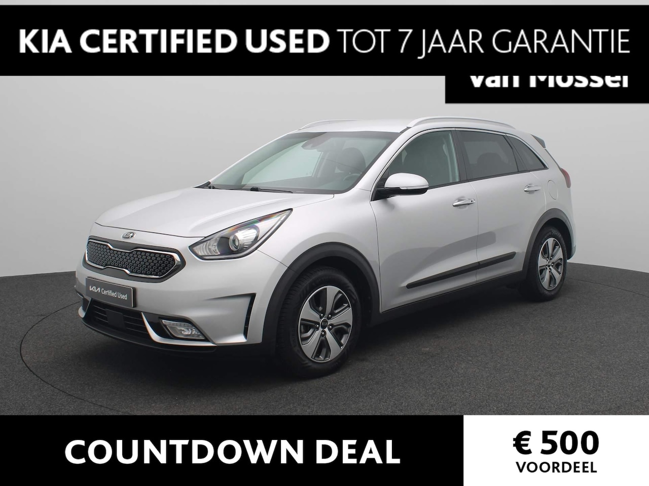 Kia Niro - 1.6 GDi Hybrid BusinessLine | Leder | Stoel - Stuur verwarming | Lichtmetalen velgen | Cam - AutoWereld.nl