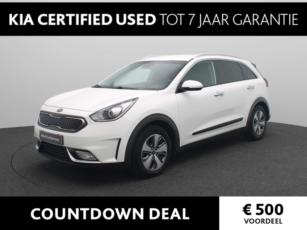 Kia Niro - 1.6 GDi Hybrid DynamicLine | Climate Control | Cruise Control | Navigatie | Camera | - AutoWereld.nl