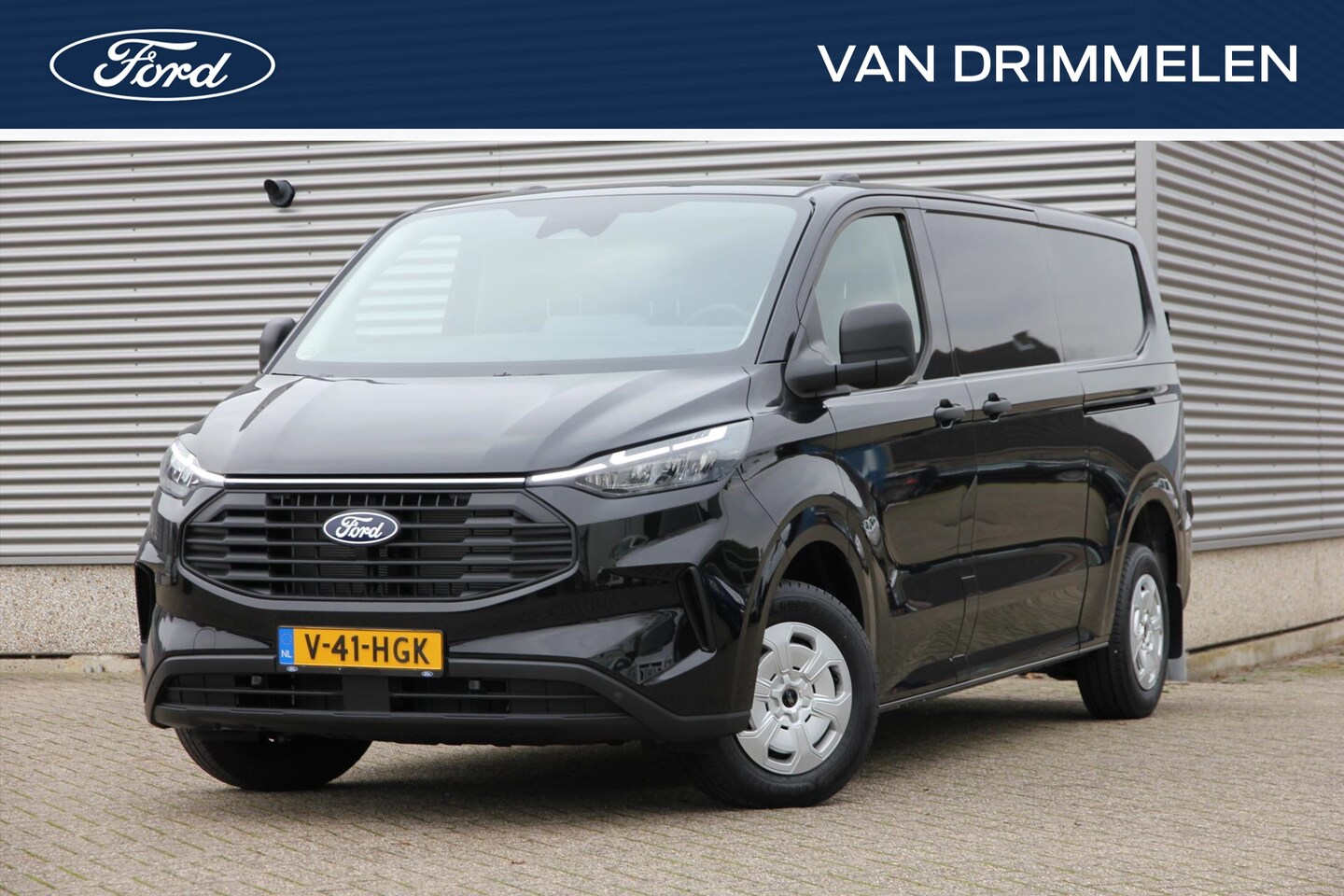 Ford Transit Custom - 320 L2H1 Trend 136pk I Agate black I Dubbele schuifdeur I Rijklaar - AutoWereld.nl