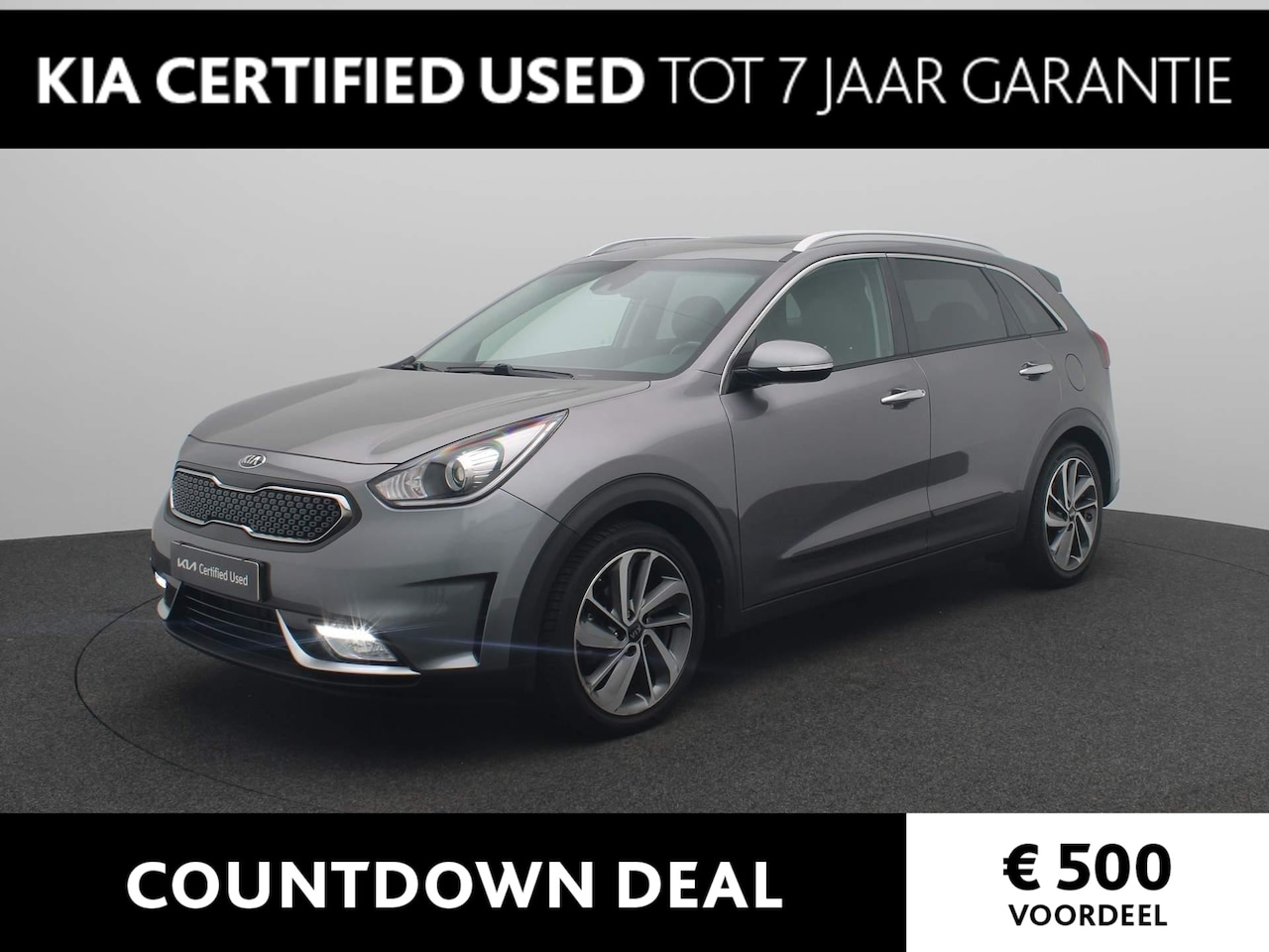 Kia Niro - 1.6 GDi Hybrid Edition |18" velgen | Navi | Stoel + Stuur Verwarming | Schuif/kantel dak | - AutoWereld.nl