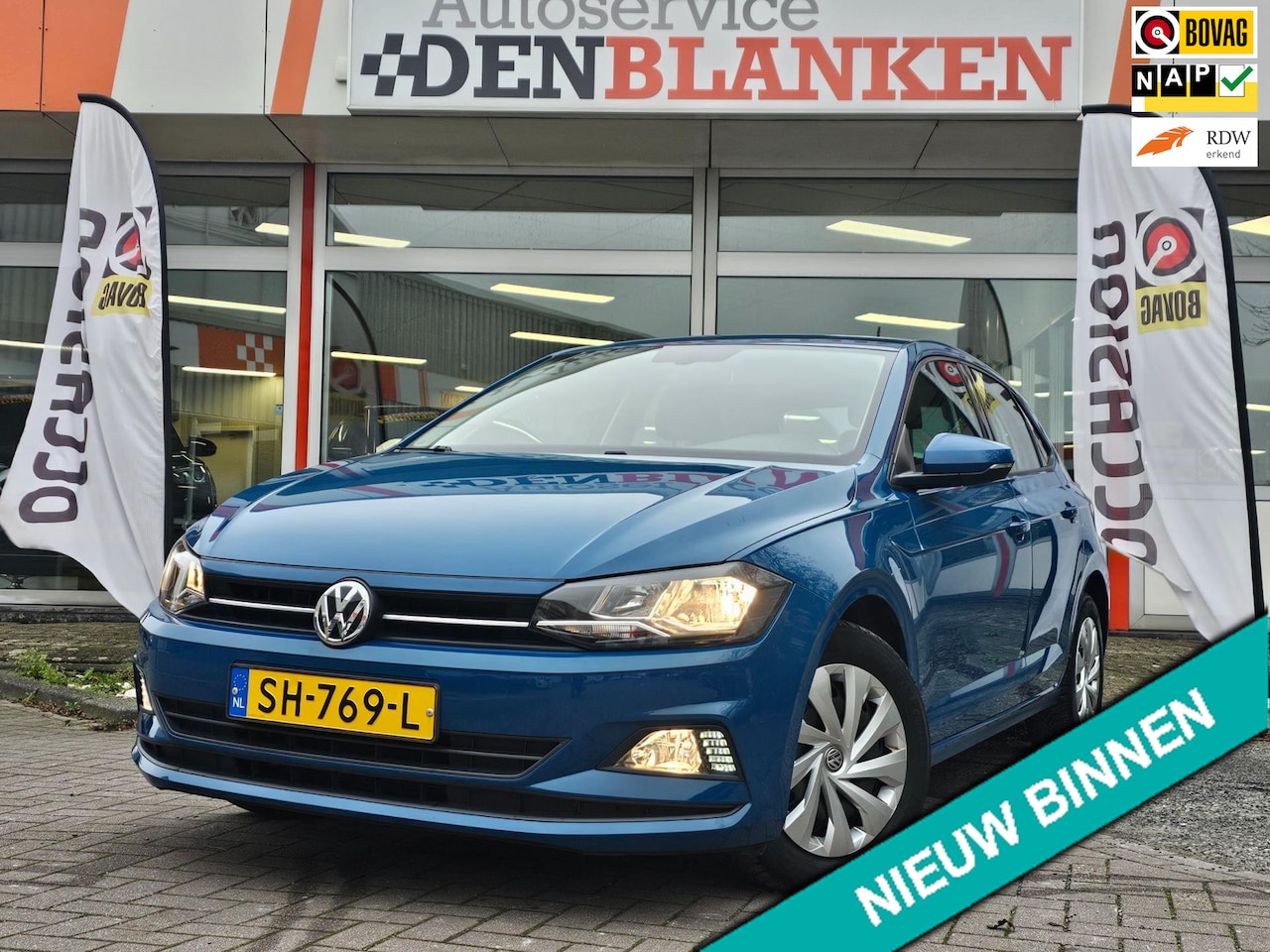 Volkswagen Polo - 1.0 TSI Comfortline 5drs BJ.2018 / Navi / Cruise / Elektr.Pakket / Trekhaak !! - AutoWereld.nl