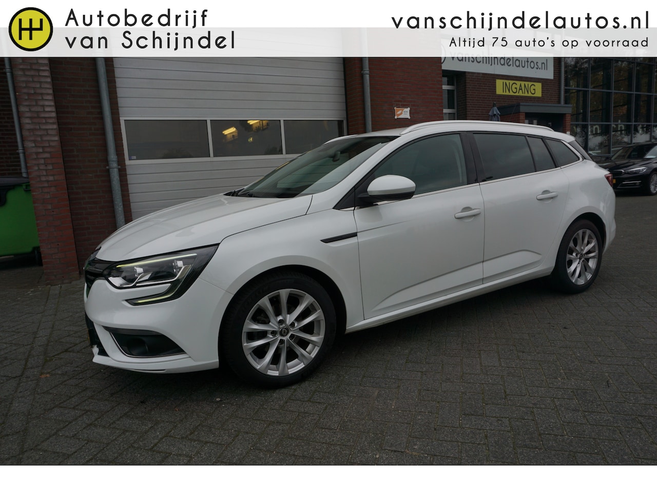 Renault Mégane Estate - 1.2 TCE 101PK ORIGINEEL NEDERLANDS RECENT NIEUWE DISTRIBUTIEKETTING NAVIGATIE ECC AIRCO CR - AutoWereld.nl