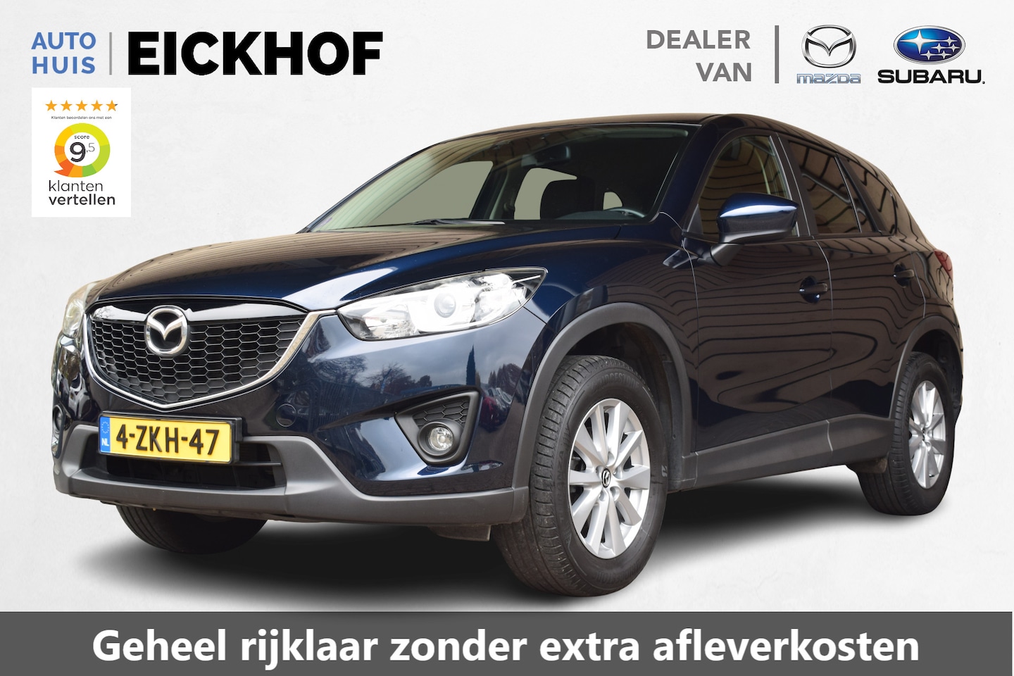 Mazda CX-5 - 2.0 Skylease 2WD - Navigatie - Afneembare trekhaak - Parkeersensoren - dealer onderhouden - AutoWereld.nl