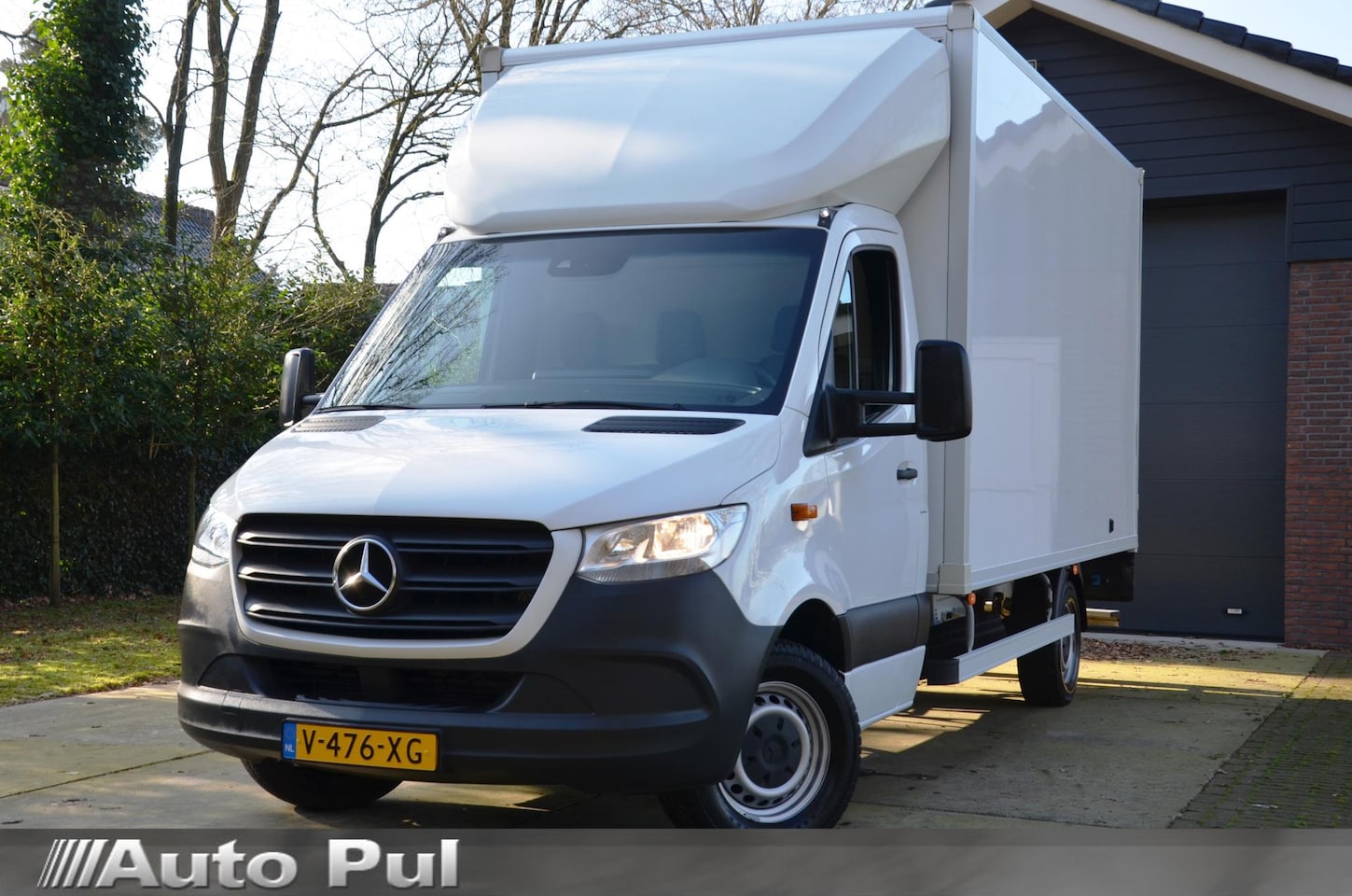 Mercedes-Benz Sprinter - 316 CDI Bakwagen /Automaat/Airco/Navigatie/Zij-Deur/Achter-Deuren/Dak-Spoiler - AutoWereld.nl