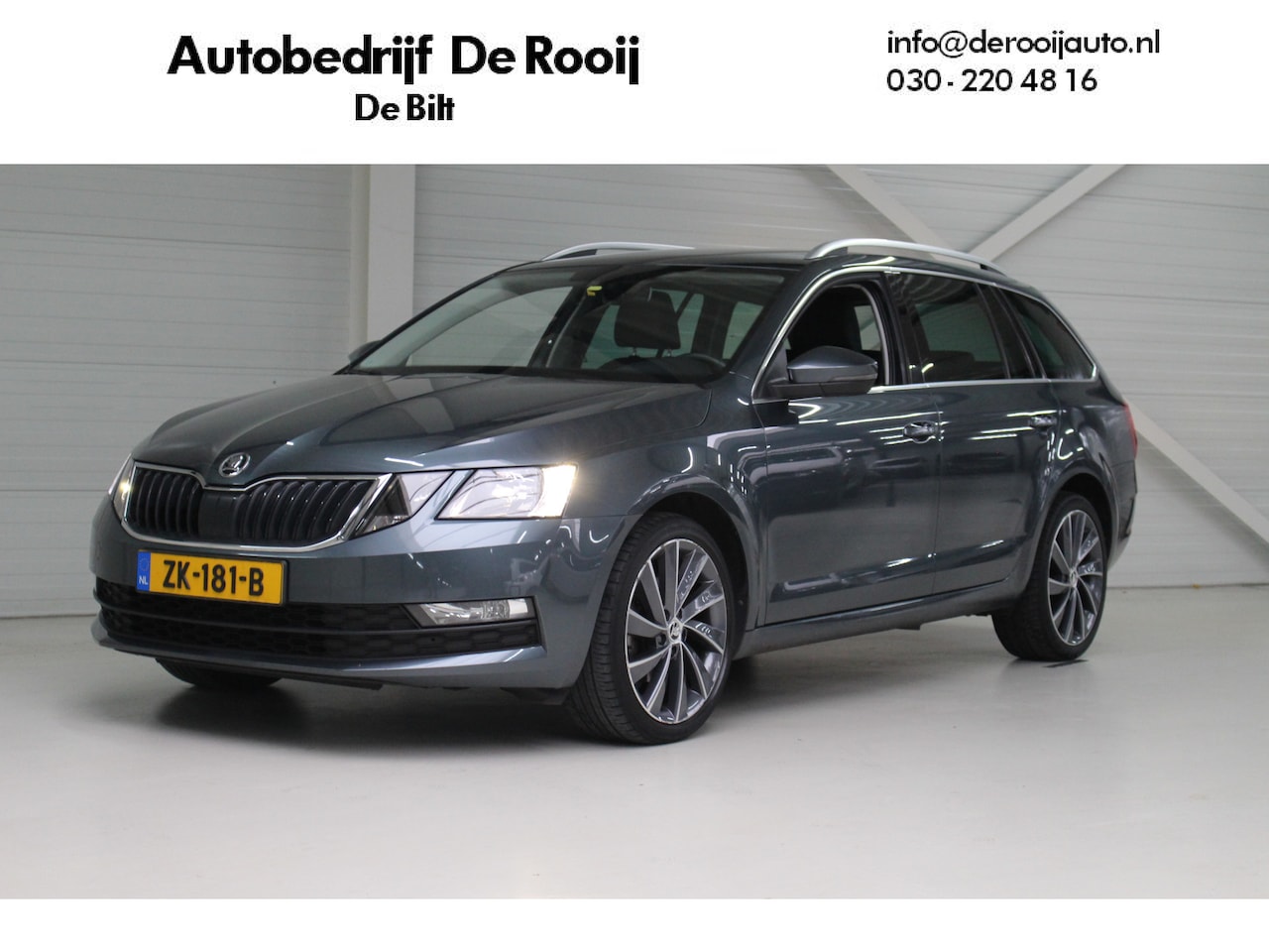 Skoda Octavia Combi - 1.0 TSI Greentech Clever Edition DSG Automaat Navigatie | Parkeersensoren | DAb Radio - AutoWereld.nl