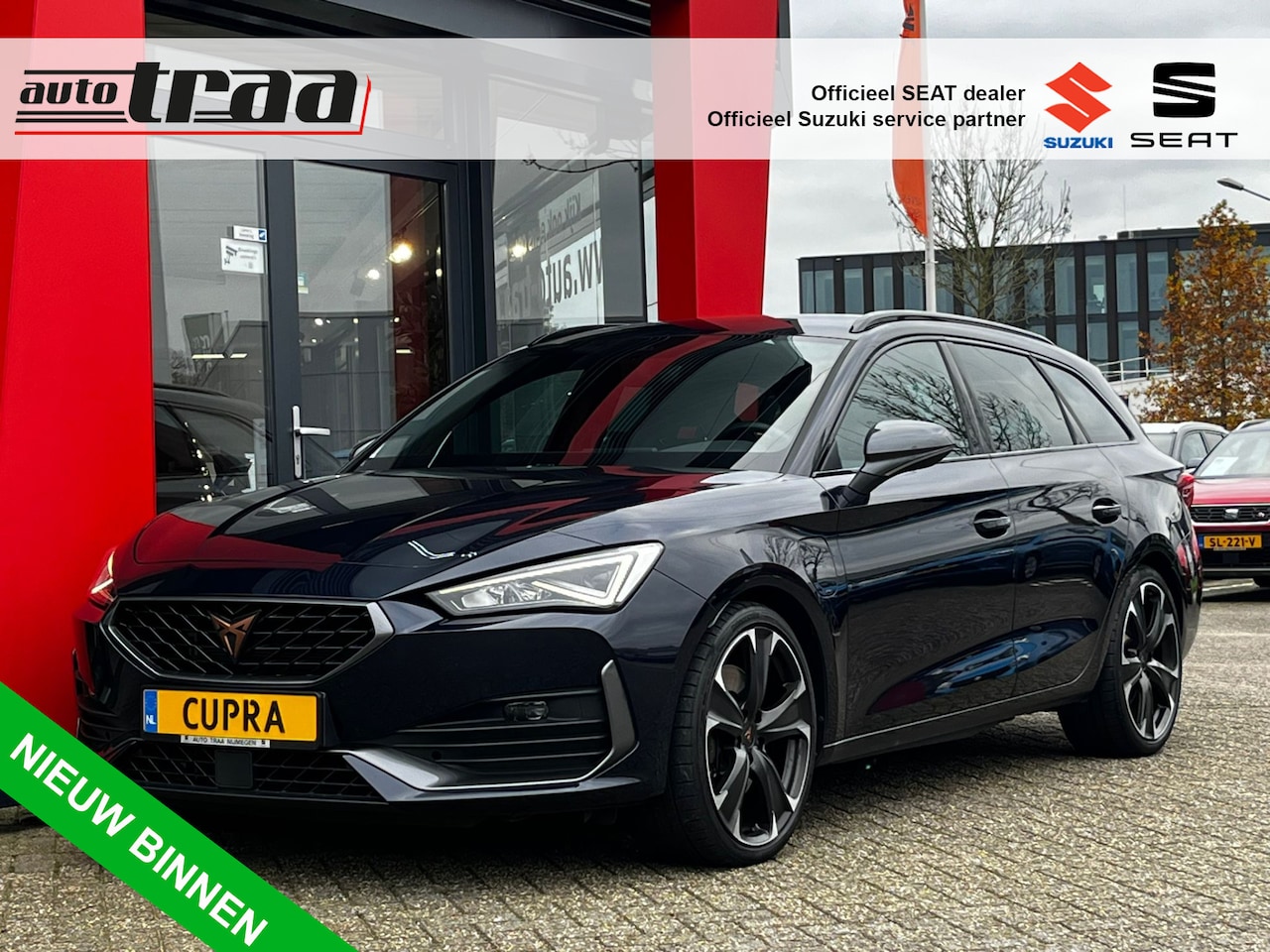 CUPRA Leon Sportstourer - 1.4 e-Hybrid VZ 245pk / 19'' LMV / STOEL+STUUR VERW. / ELEK. KLEP / - AutoWereld.nl